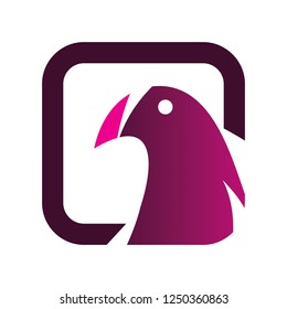 bird frame logo