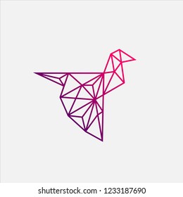 Bird Geometric Logo