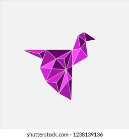 Bird Geometric Logo