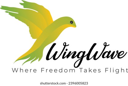 bird, gradient , wing wave , flying , pigeon , colourful 
