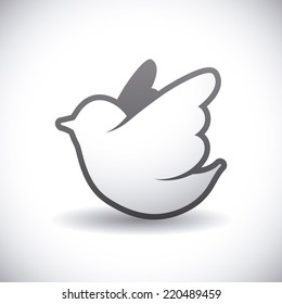 bird graphic design , vector illustration