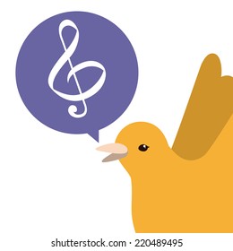 bird graphic design , vector illustration