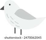 Bird Hand Drawn Vector Illustration