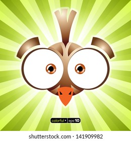 Bird head (Children's style)