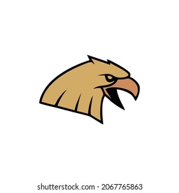 bird head design with elegant color