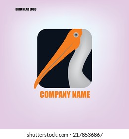 Bird Head Logo design vector format