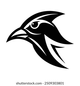 bird head vector logo style  icon