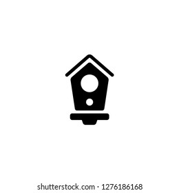 bird home black icon