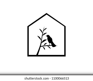 Bird home icon