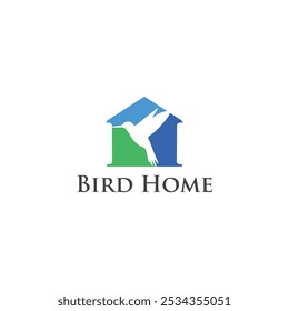 Bird Home Logo Simple Animals