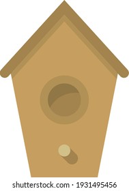 Bird house in Brown Shades