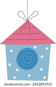 Ilustración vectorial de iconos de Bird House