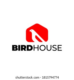 Logo-Vorlage für Vogelhütten