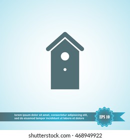 Bird house nesting box