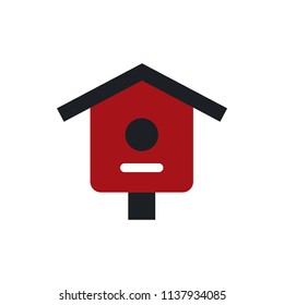 bird house vector icon