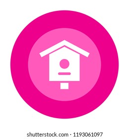 bird house vector icon