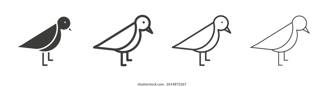 Bird icon collection for website designs