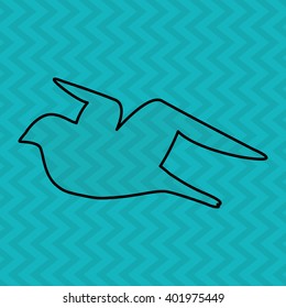 bird icon design 