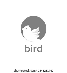 bird icon design logo - Vector