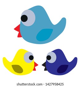 bird icon design - template - Vector illustration