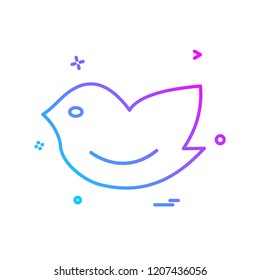 BIrd icon design vector