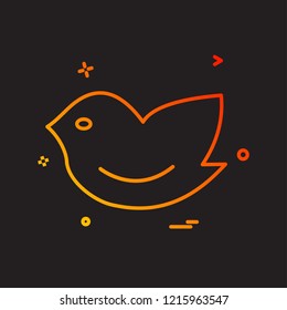 BIrd icon design vector