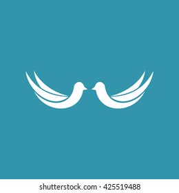 Bird Icon. Eps-10.