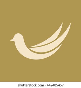 Bird Icon. Eps-10.