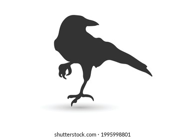 Bird icon flat. Illustration isolated vector sign symbol