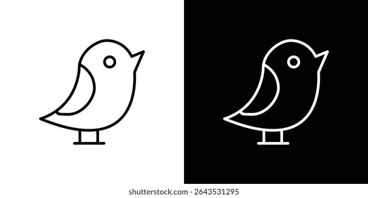 Bird icon. Graphic Design vector icon. Ui Ux Icons