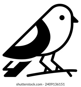Bird Icon Illustration for web, app, infographic, etc