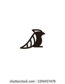 bird icon logo