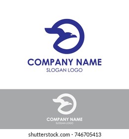 bird  icon logo business template vector