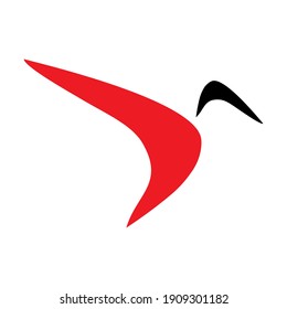 Bird icon logo Concept creative symbol minimalist abstract  vector illustration
