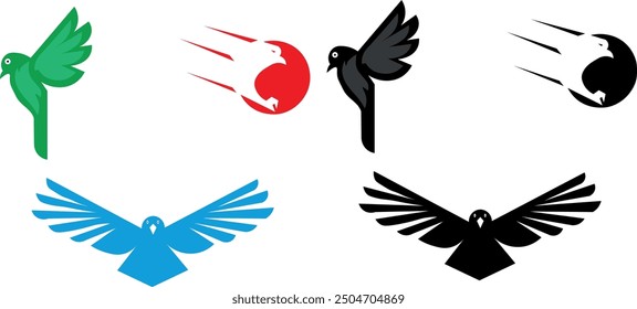 Bird icon and logo design
