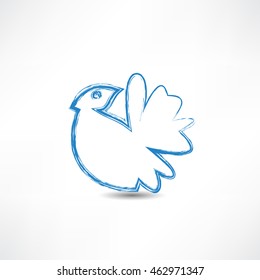 Bird icon. Logo design