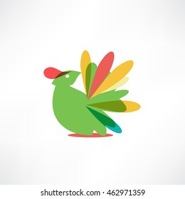 Bird icon. Logo design