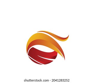 bird icon logo design template