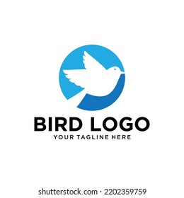 Bird Icon Logo Design Vector