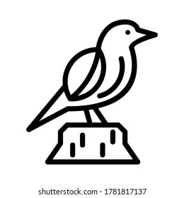 bird icon or logo isolated sign symbol vector illustration - high quality black style vector icons
