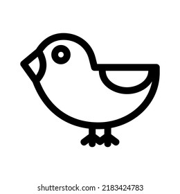 bird icon or logo isolated sign symbol vector illustration - high quality black style vector icons
