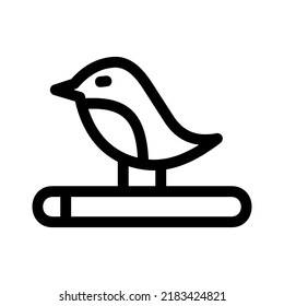 bird icon or logo isolated sign symbol vector illustration - high quality black style vector icons
