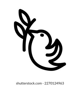 Vogel-Symbol oder Logo einzeln auf Zeichensymbolen, Vektorgrafik - hochwertige Vektorsymbole in schwarzem Stil
