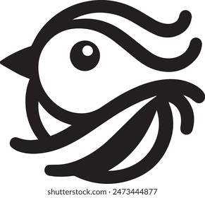 The bird icon and logo represent freedom and elegance, featuring sleek lines and vibrant colors. Perfect for businesses or projects seeking a modern, dynamic image.