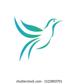 bird icon logo vector design