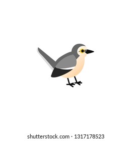 bird icon on a white background