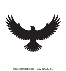 Bird icon on a white background 