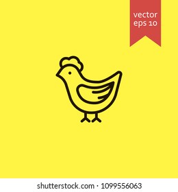 bird. bird icon. sign design. Vector EPS 10.