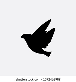 bird icon sign signifier vector