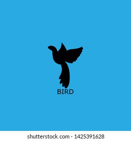 bird icon sign signifier vector